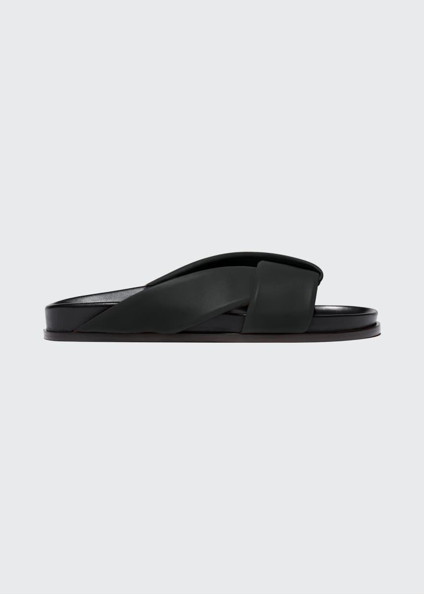emme parsons leather slides