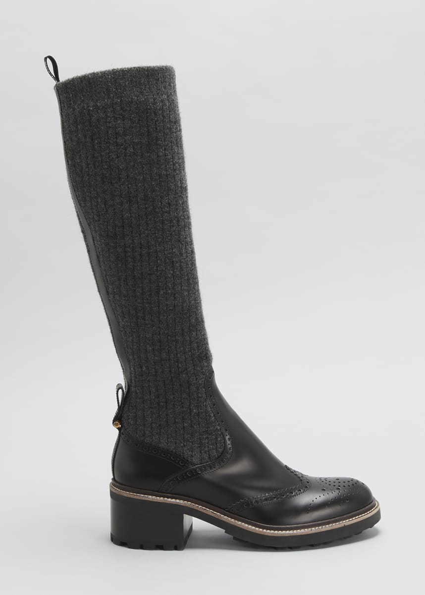 franne sock ankle boot