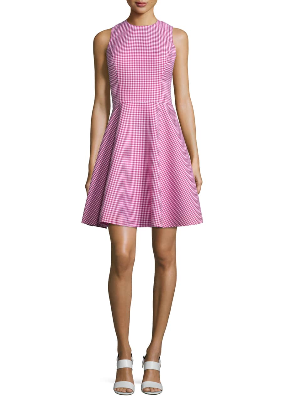 Michael kors fit hotsell and flare dress