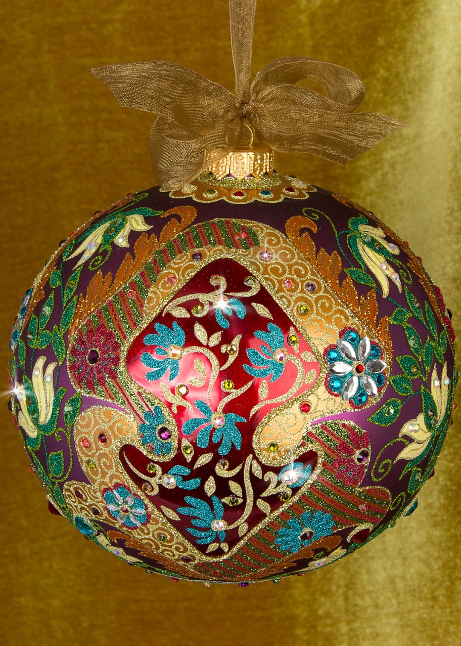 Jay Strongwater 2016 Limited Edition Opulent Christmas Ornament