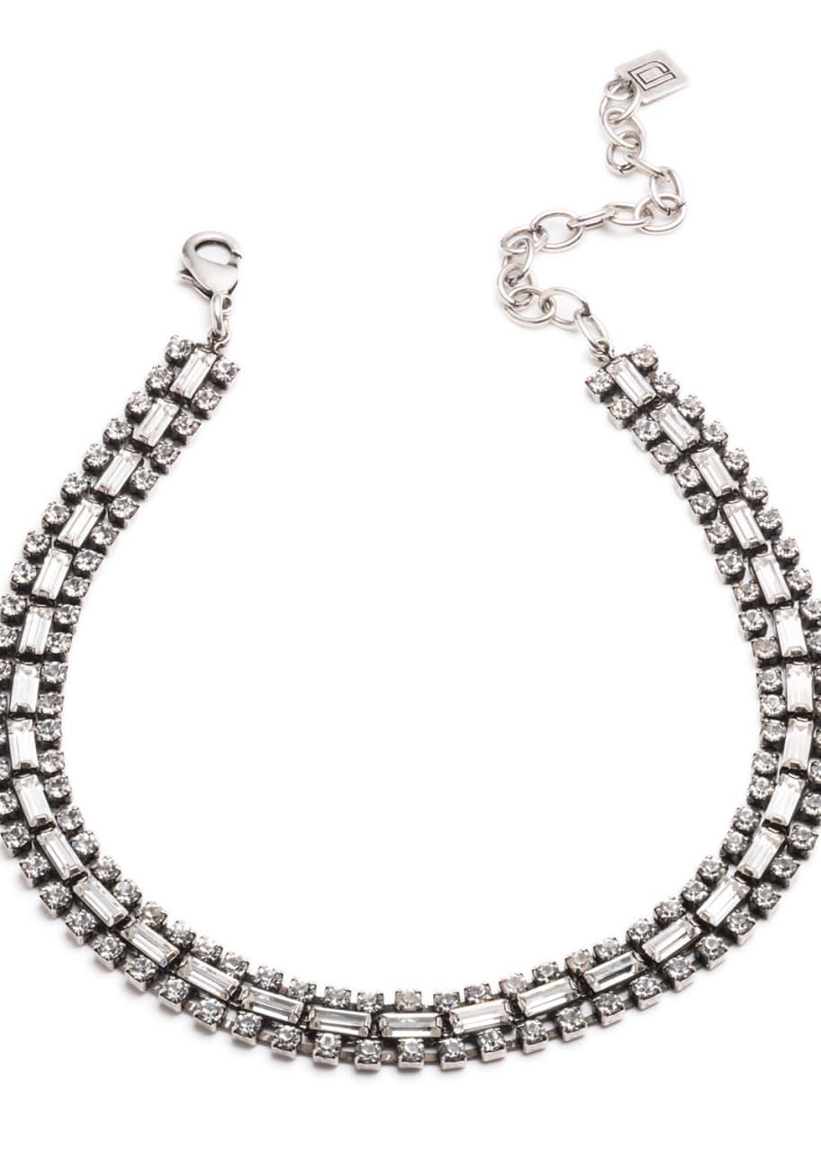 Dannijo Jihan Crystal Choker Necklace Bergdorf Goodman