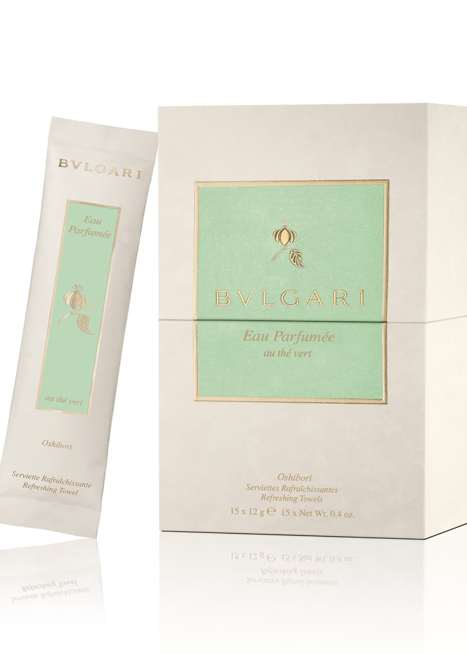 BVLGARI Eau Parfum e Au Th Vert Refreshing Towels Bergdorf Goodman