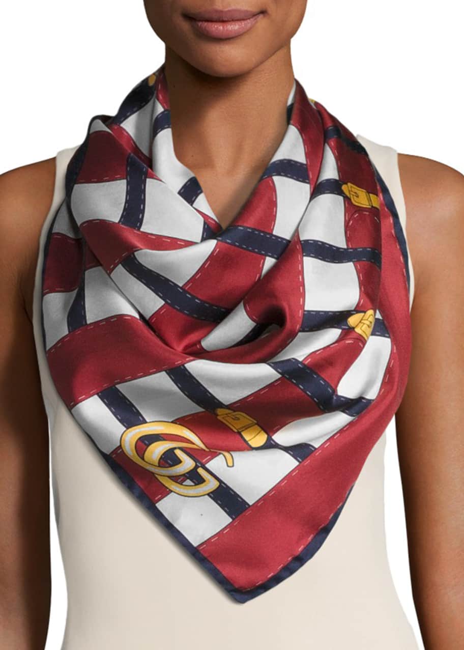 Red white and shop blue gucci belt