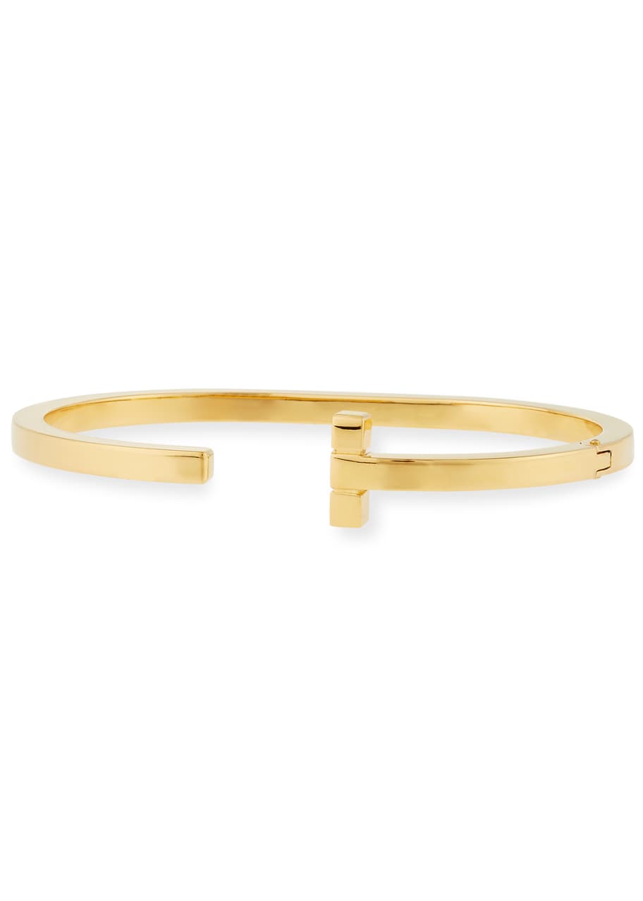 TOM FORD Men's T Cuff Bracelet, Golden - Bergdorf Goodman