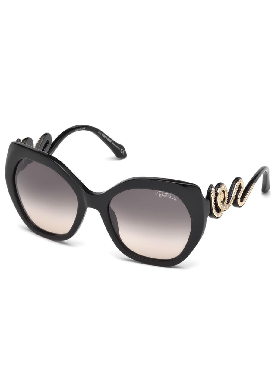 Roberto cavalli 2024 snake glasses