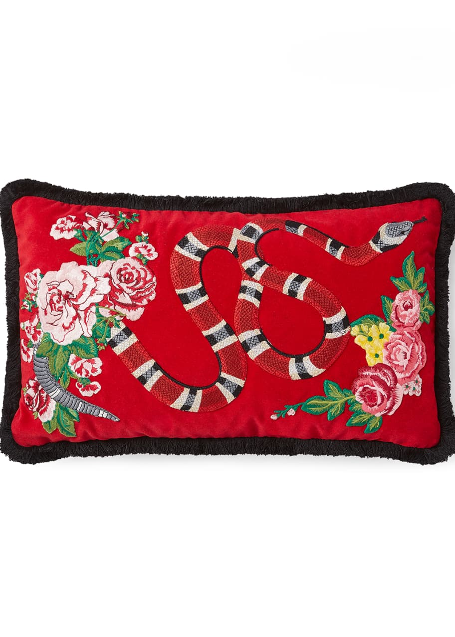 Gucci snake pillow store