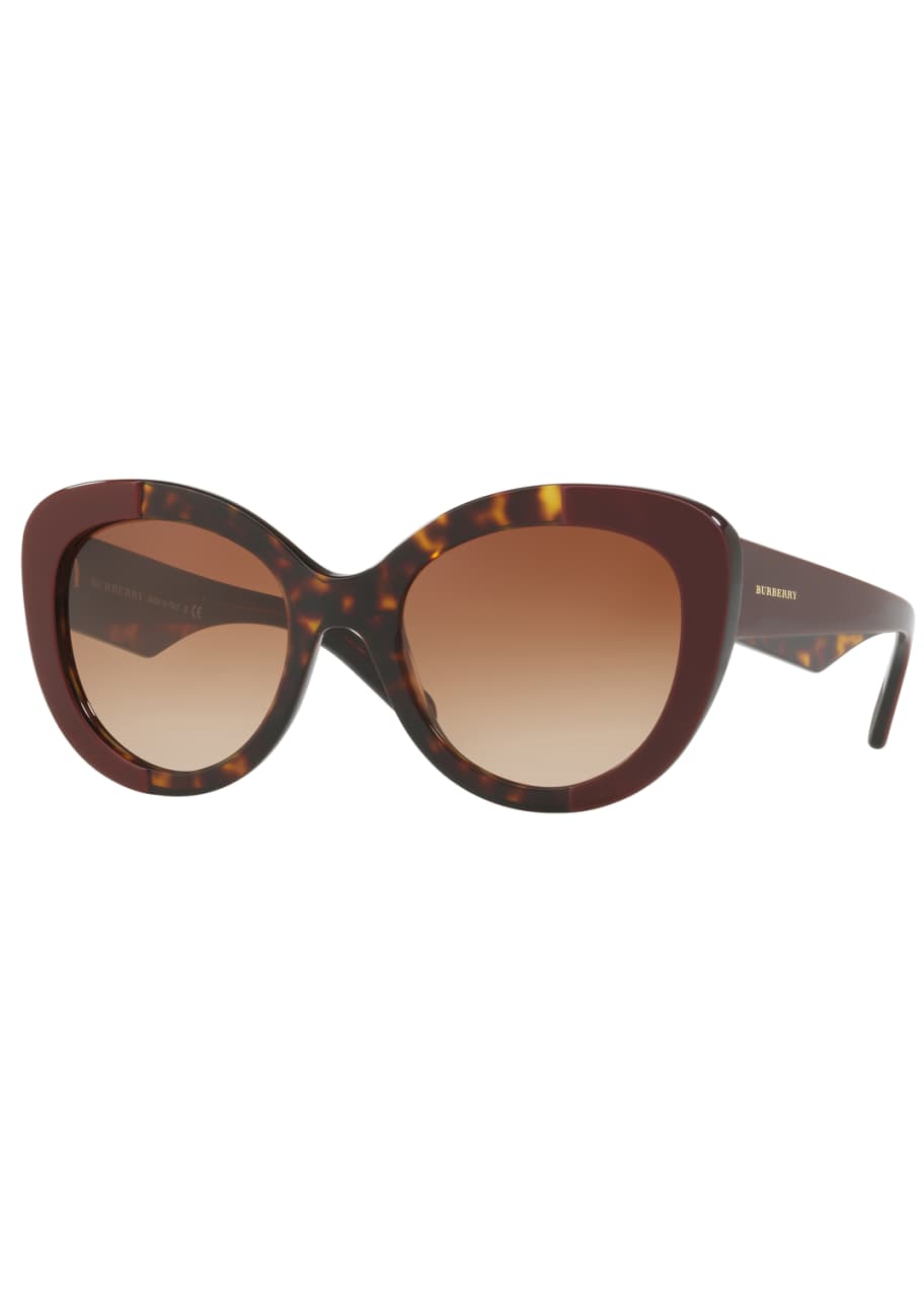 burberry 54mm butterfly sunglasses