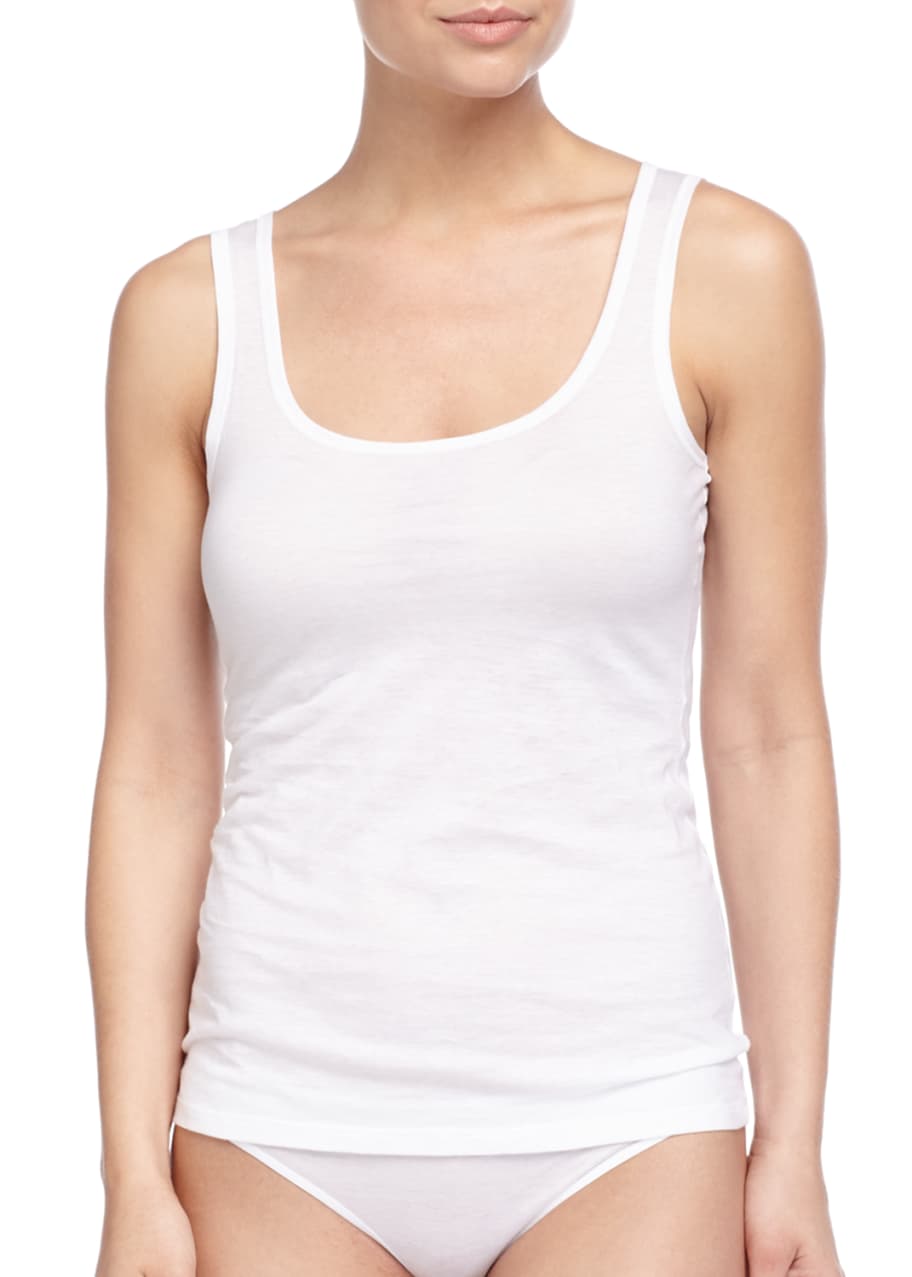 Hanro Ultralight Cotton Tank Top Bergdorf Goodman