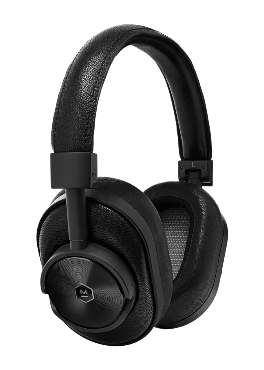 Master & Dynamic MW60 Wireless OverEar Headphones, Black Bergdorf Goodman
