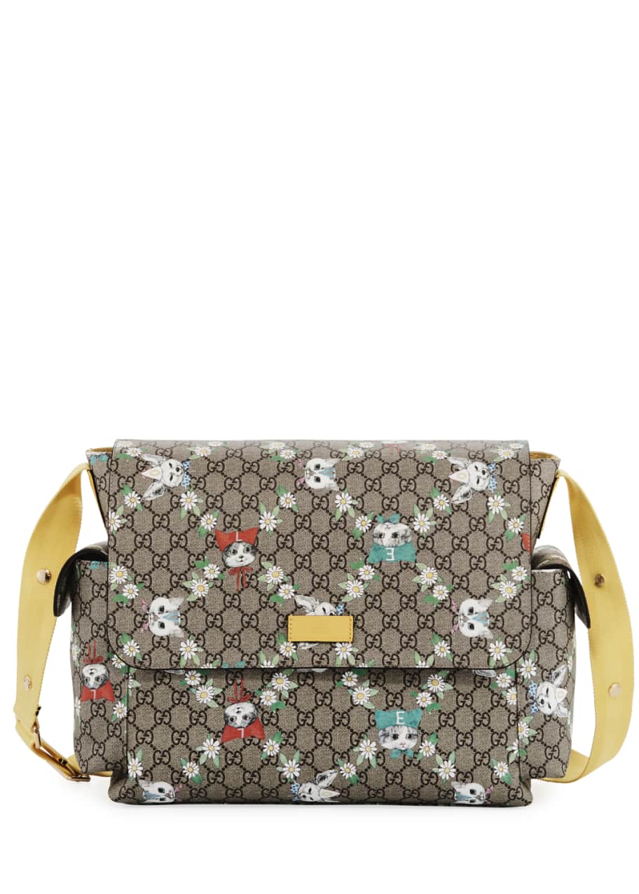 Gucci space cats diaper bag online