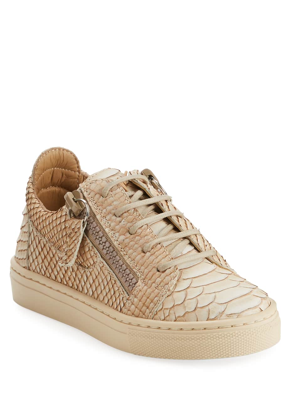 Dorian Faux Snake Sneaker Infant