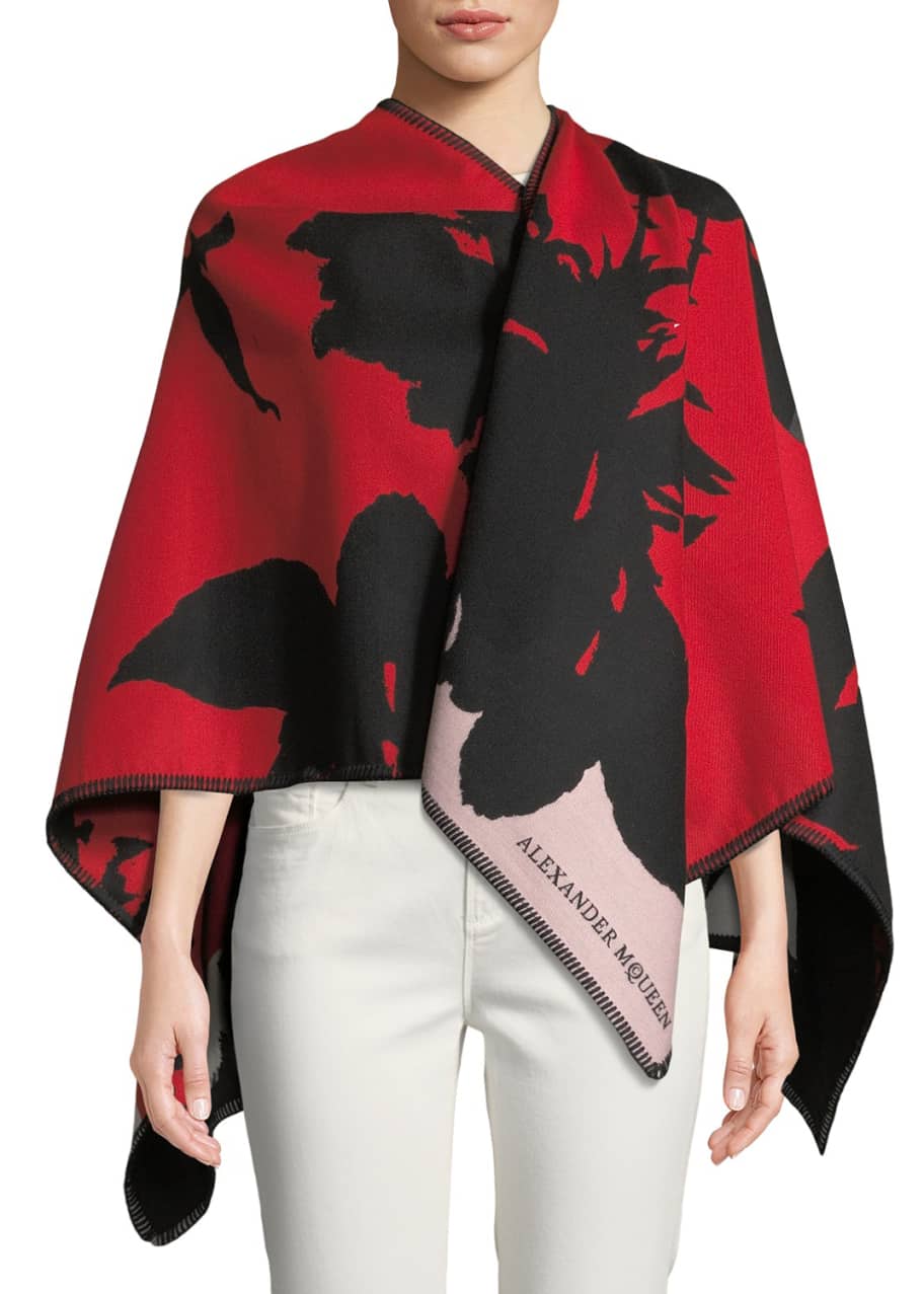 Alexander mcqueen cape shop