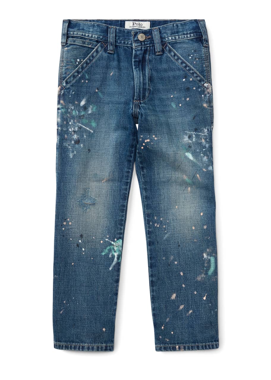 Ralph lauren on sale painted jeans