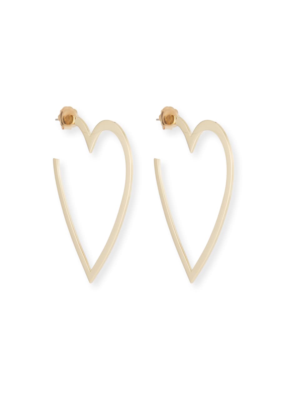 Jennifer zeuner heart on sale hoops