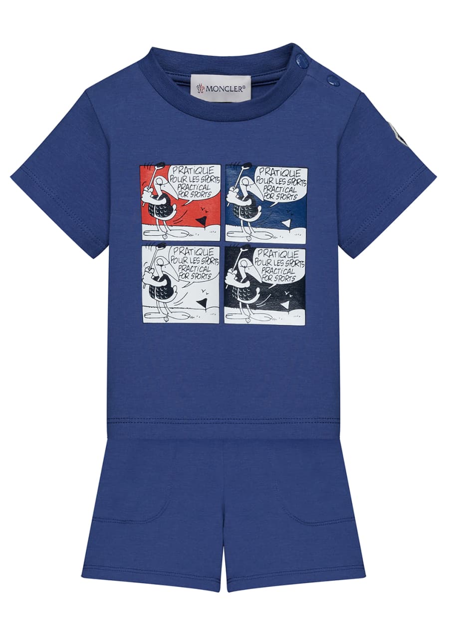 Moncler cartoon t shirt 2025