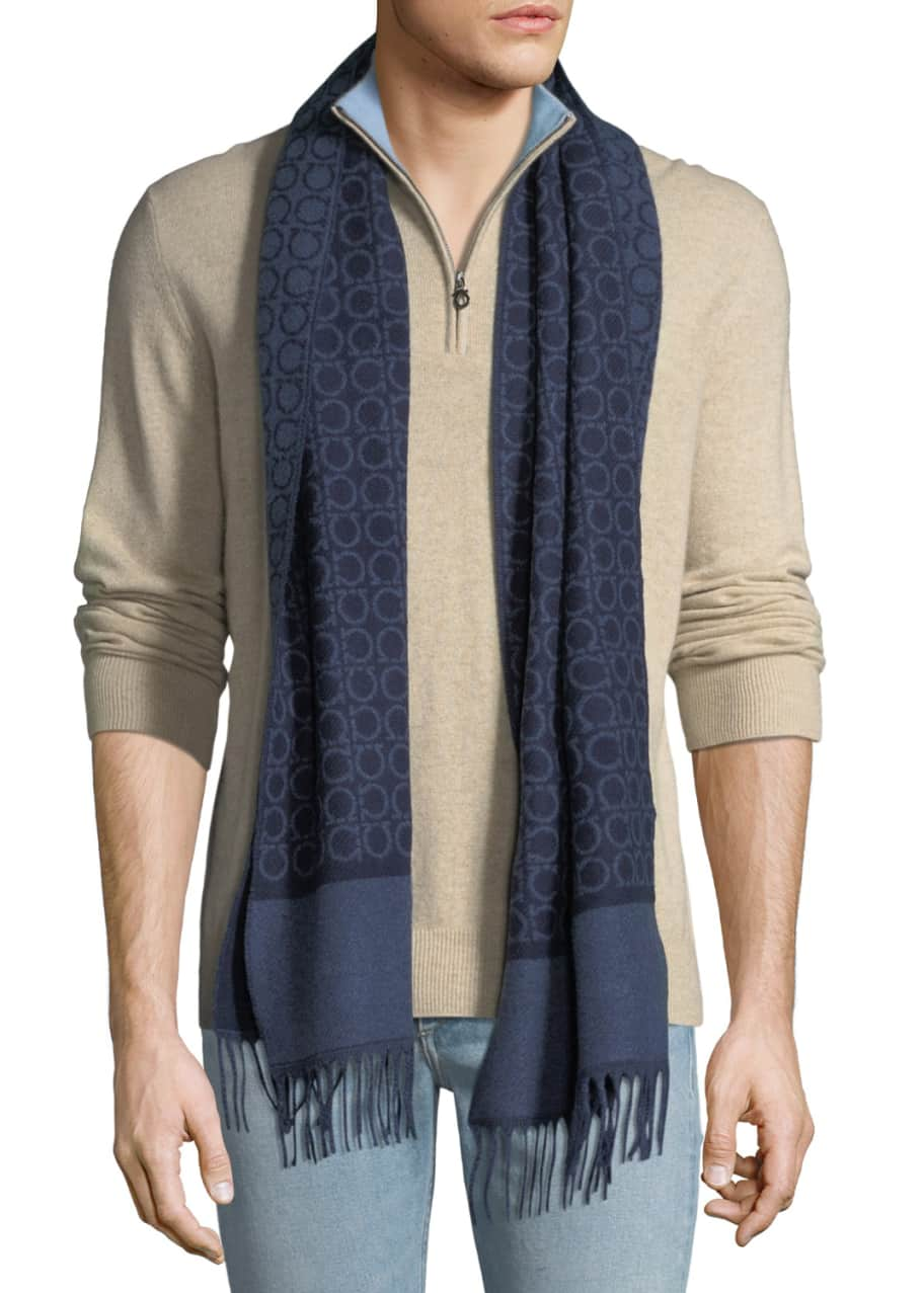 Gancini scarf - Soft Accessories - Men - Salvatore Ferragamo CA