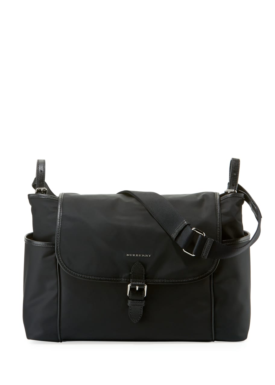 Burberry flap diaper hot sale bag