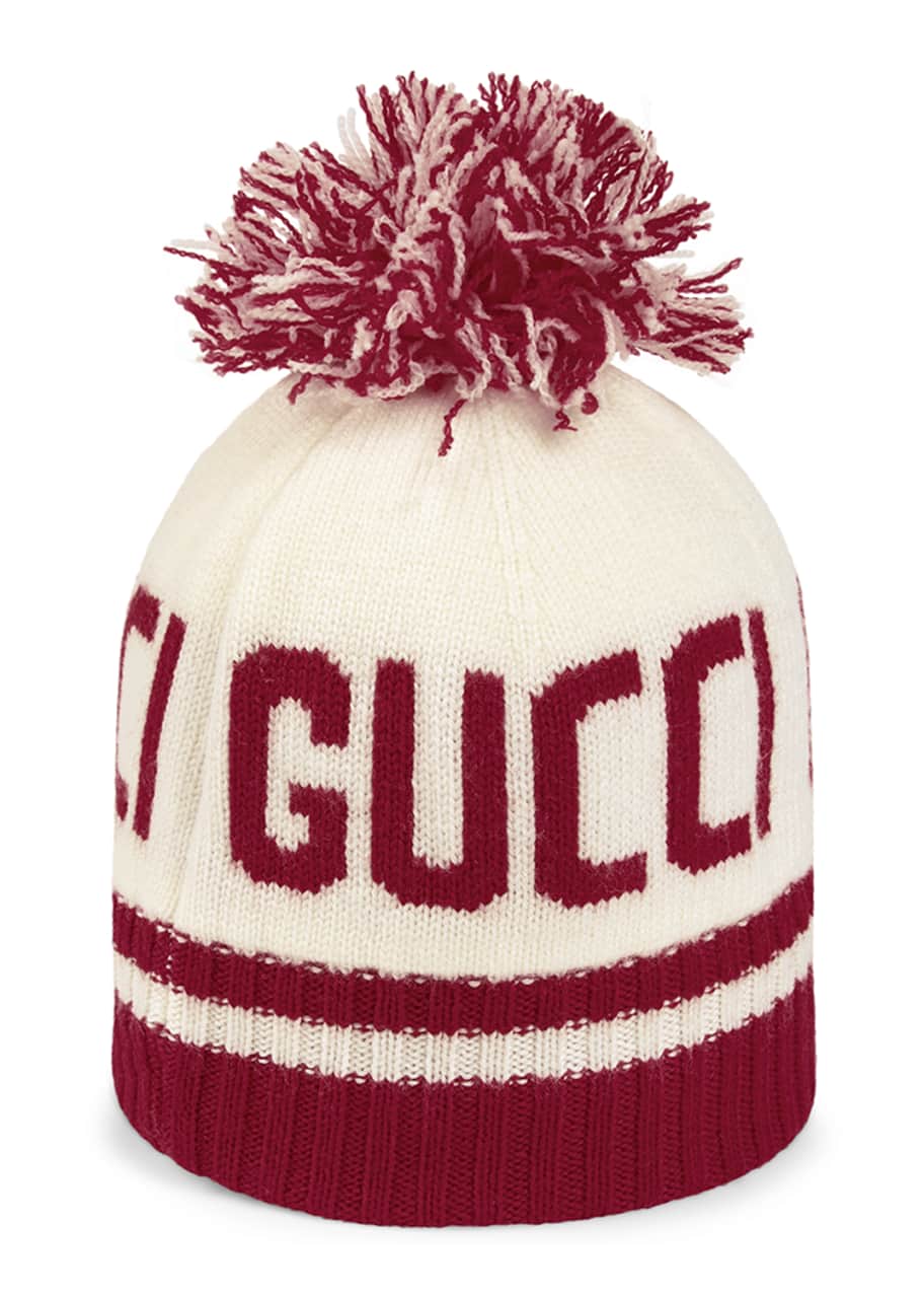 Gucci hat with pom pom 2025