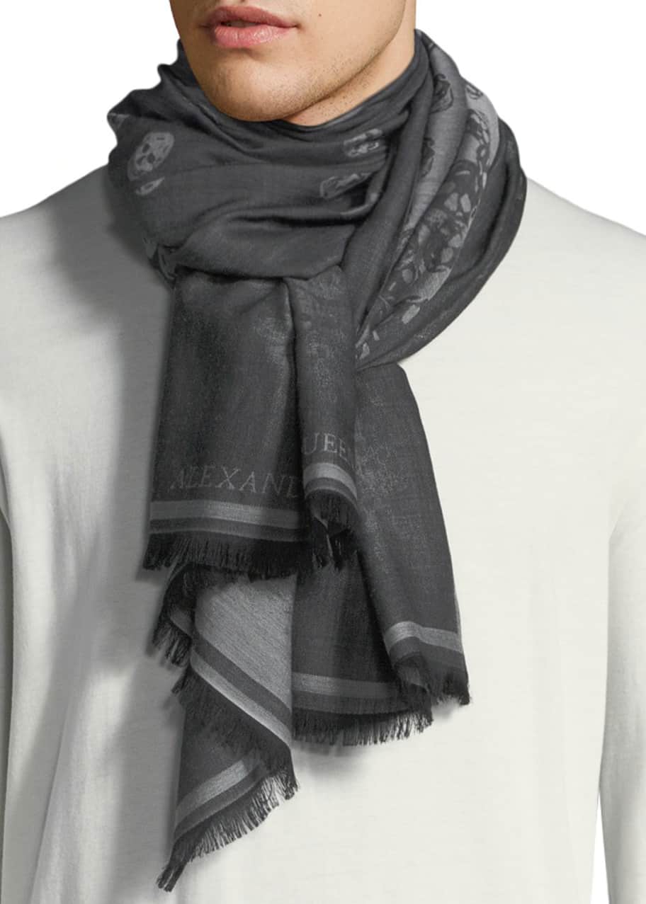 Alexander mcqueen new arrivals scarf wool
