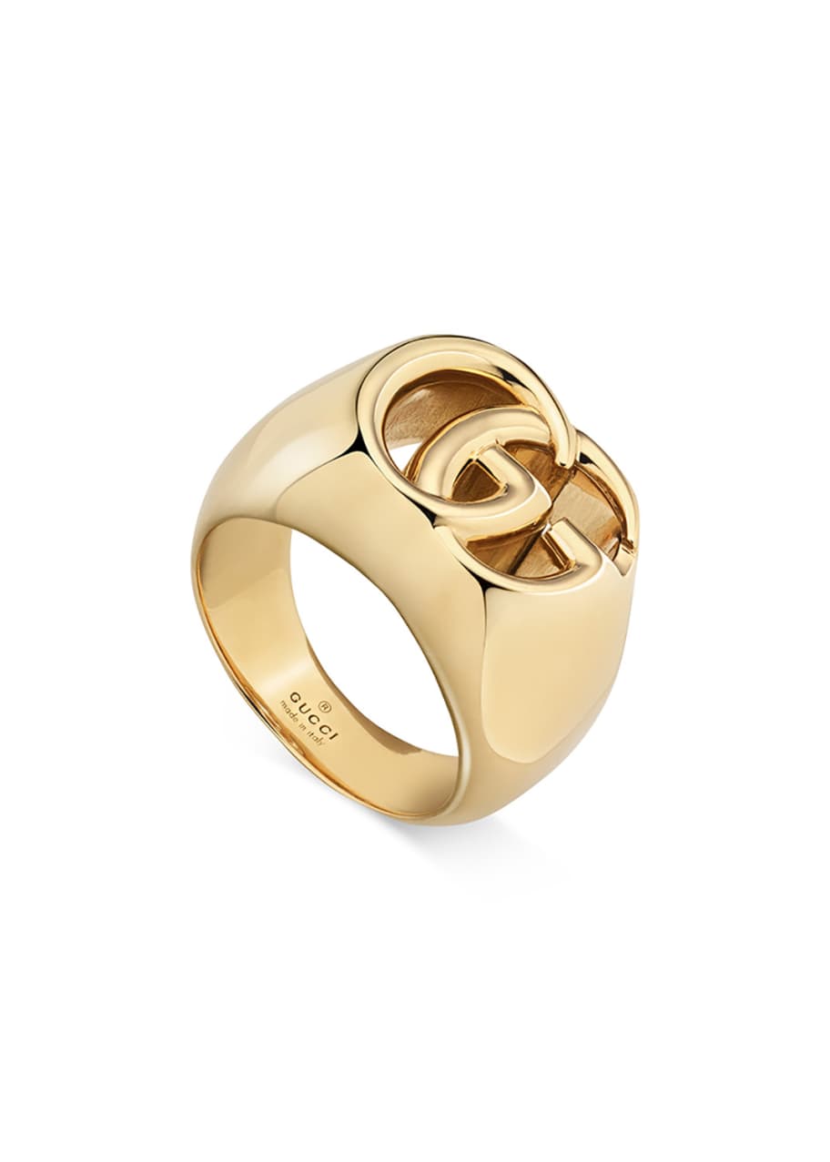 Gucci gold ring mens cheap