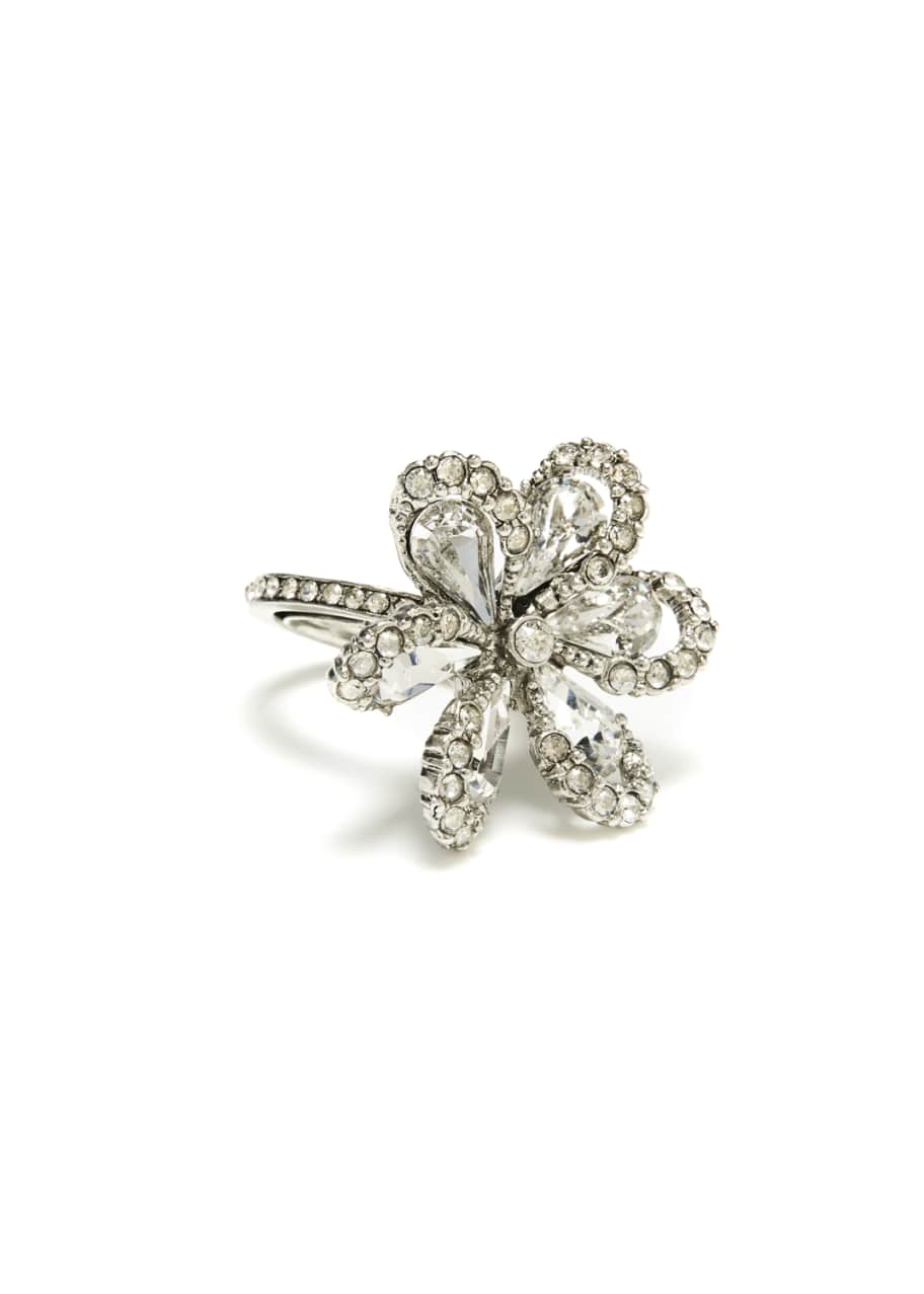 Oscar de la renta flower ring discount