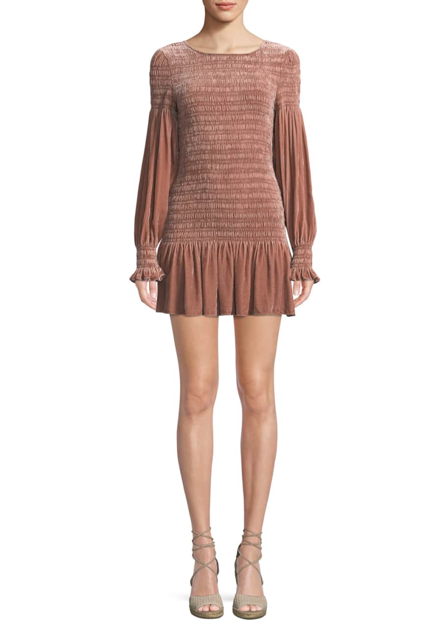 Loveshackfancy store velvet dress