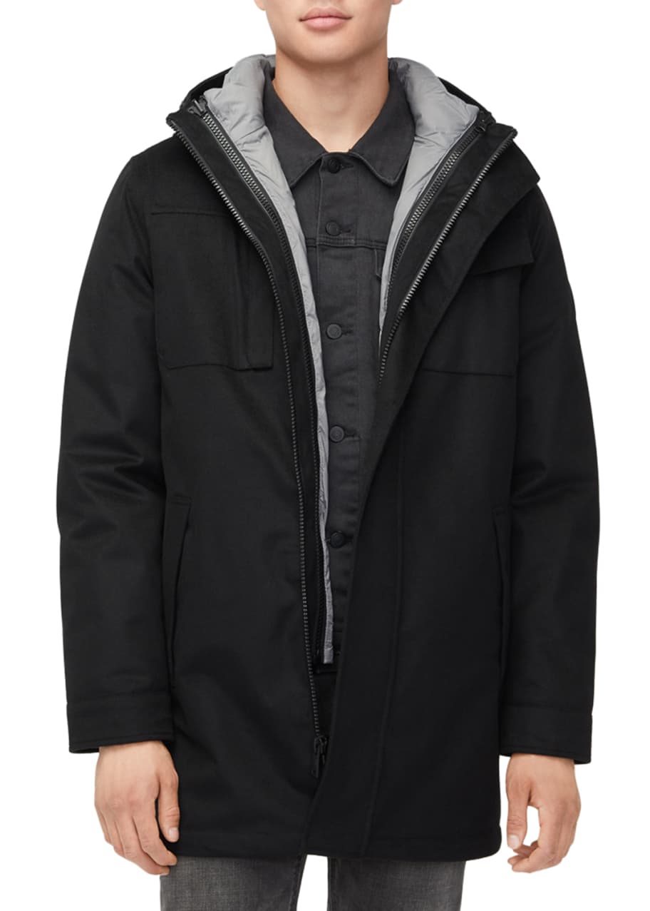 Image 1 of 1: Men's Copeland System Parka Coat with Removable Jacket