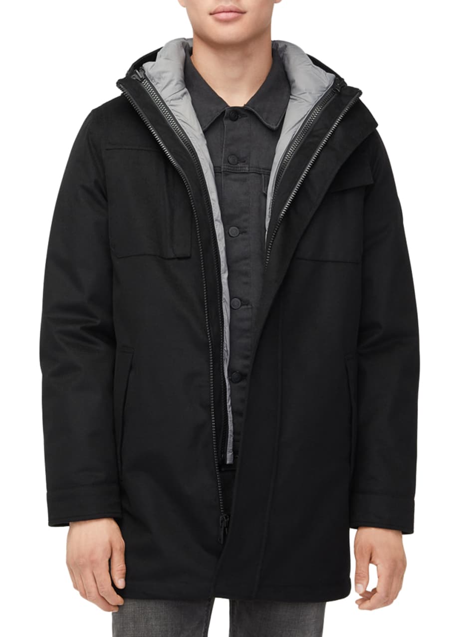 UGG Men s Copeland System Parka Coat with Removable Jacket