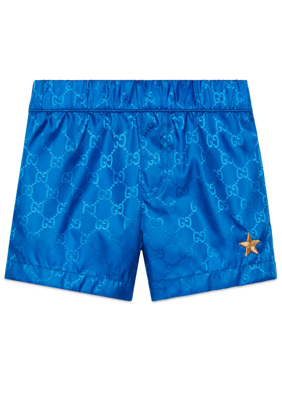 Gucci GG Supreme Swim Trunks