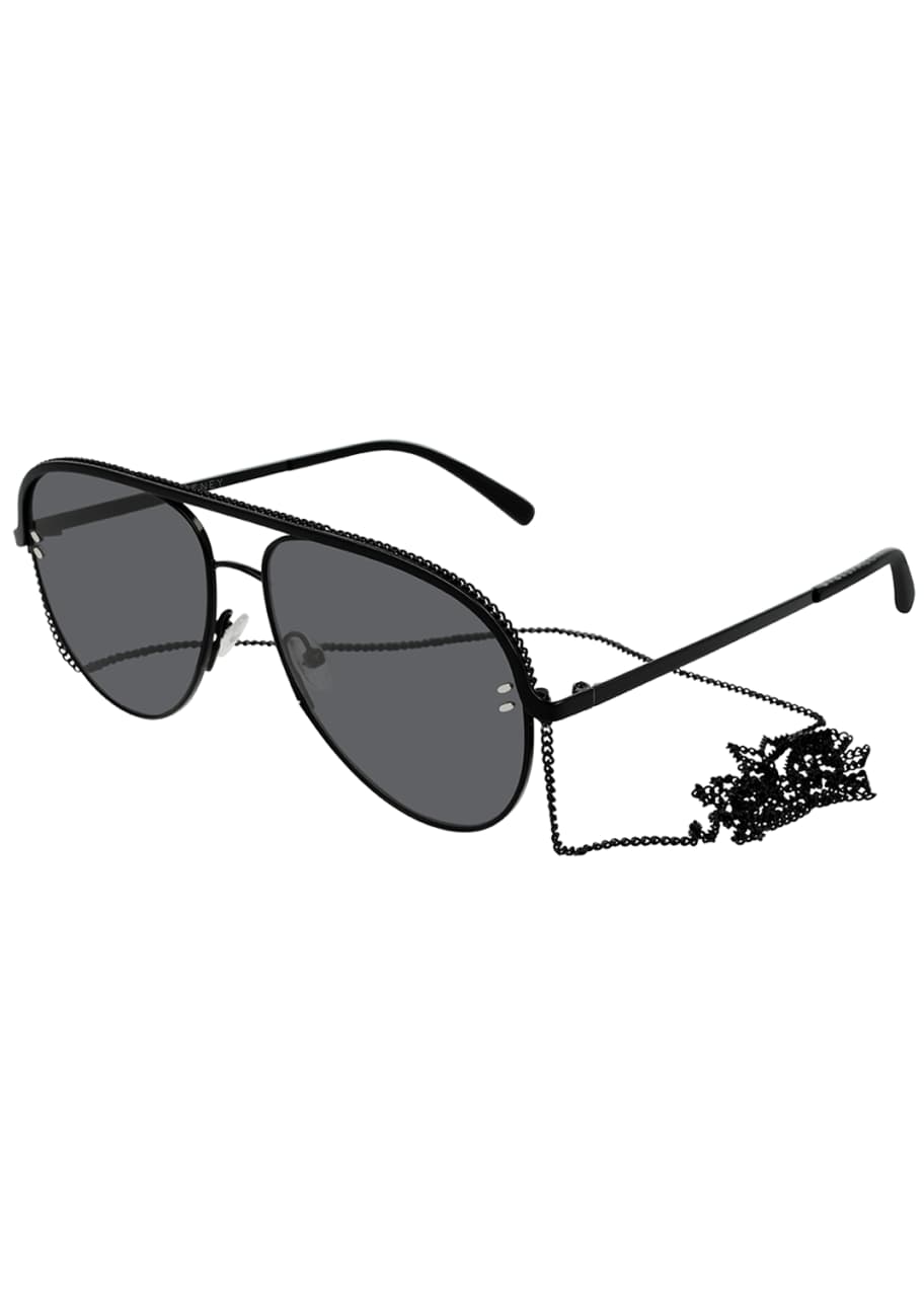 Stella mccartney sale sunglasses aviator