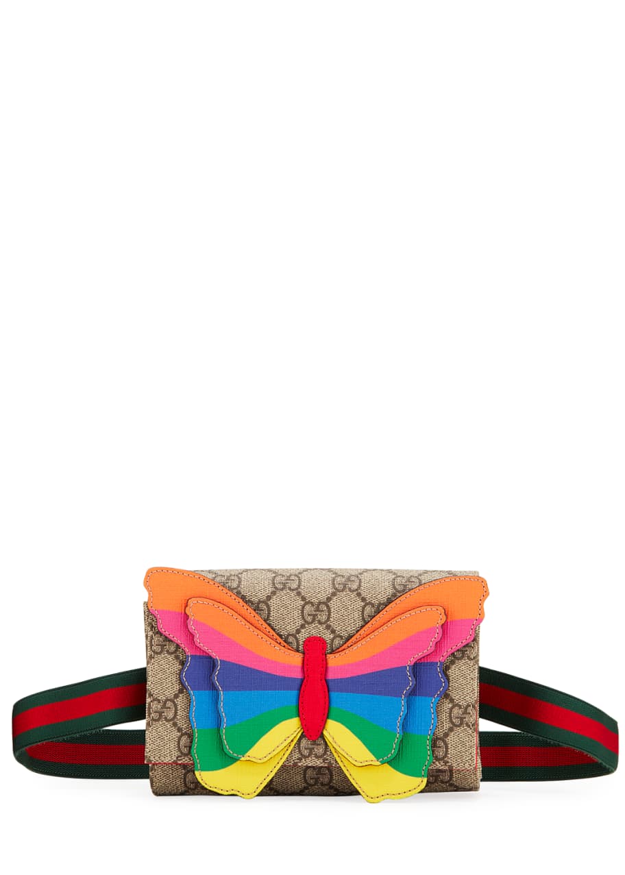 gucci butterfly belt bag