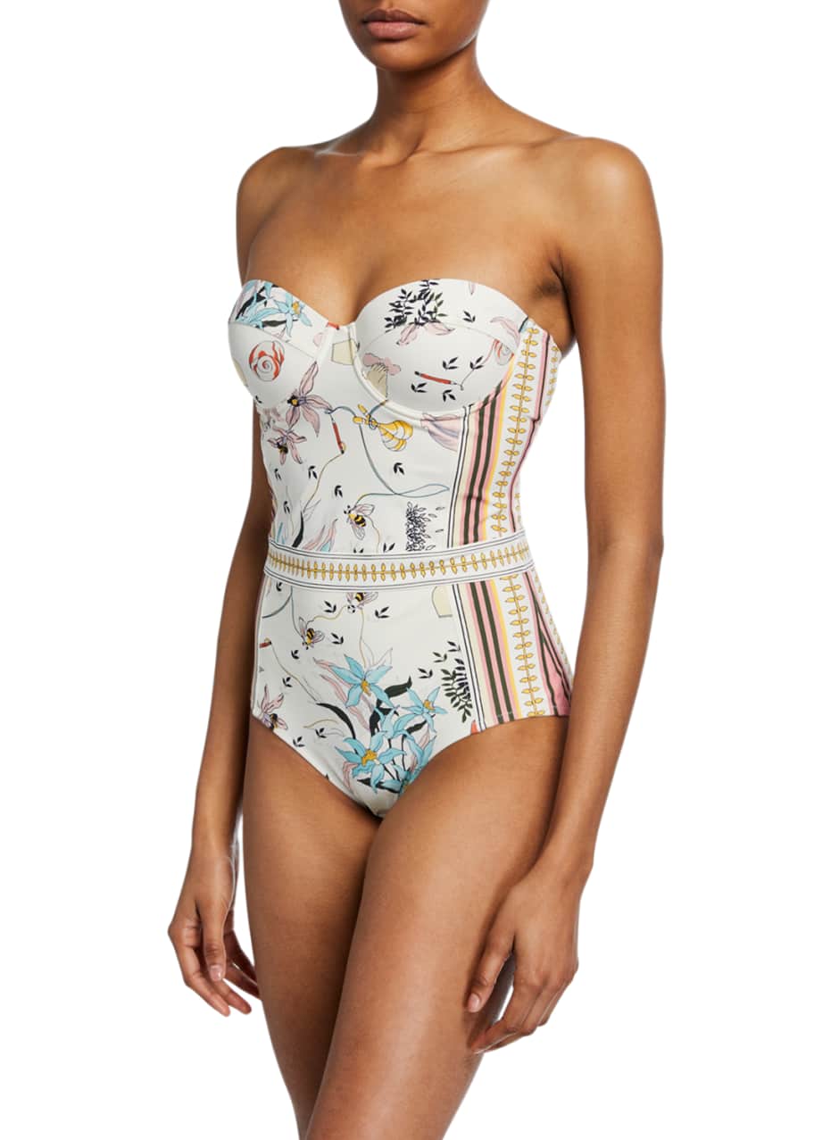 Tory burch one piece bathing suit 2025