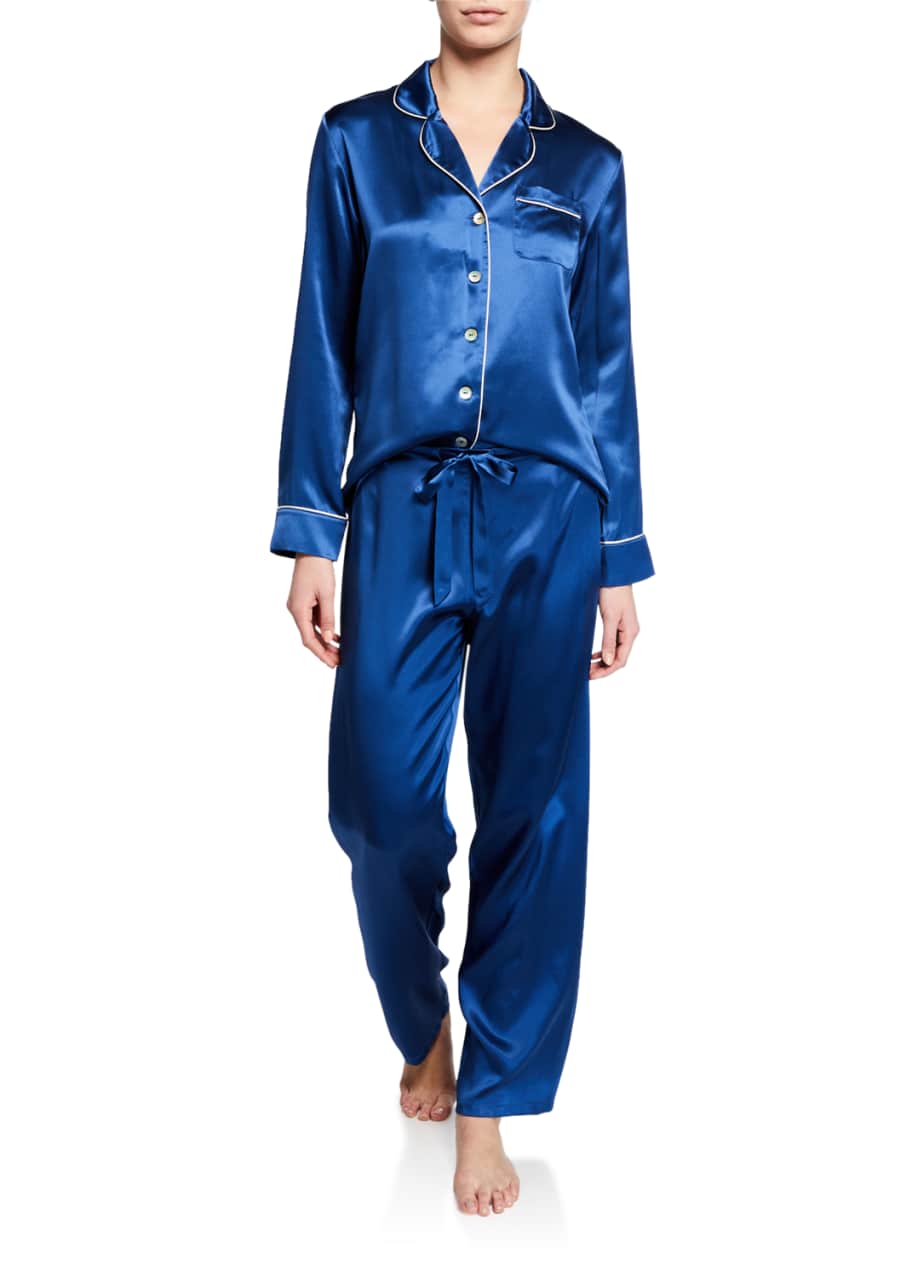 Fine Finishes Silk Pajama Set