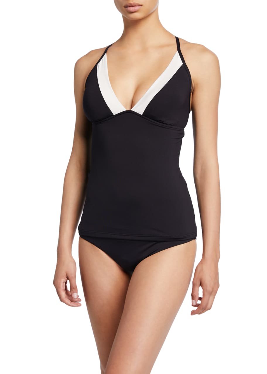 Seafolly High-Neck Tankini Swim Top - Bergdorf Goodman