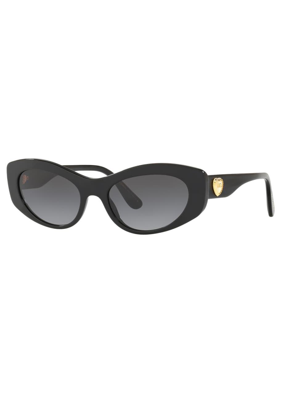 Cat Eye Logo Heart Sunglasses