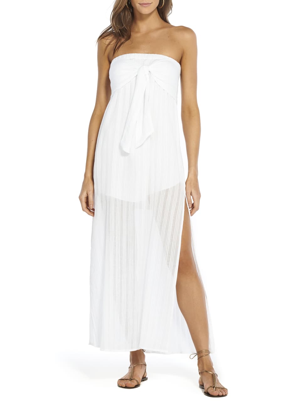 Image 1 of 1: Tess Strapless Coverup Dress