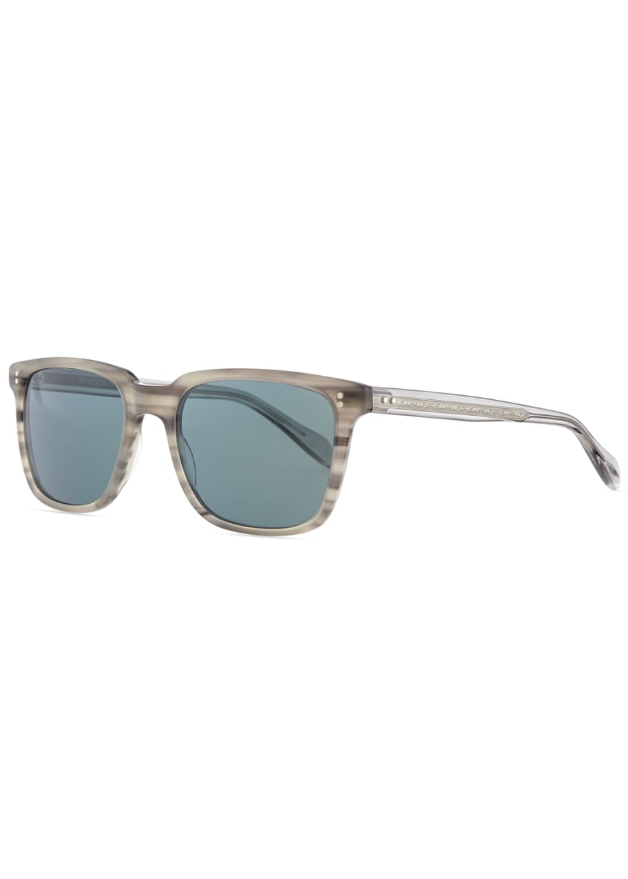 Oliver Peoples Men's NDG Sunglasses, Gray Tortoise - Bergdorf Goodman