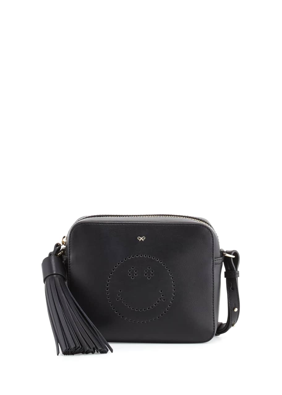 Anya hindmarch top smiley crossbody bag