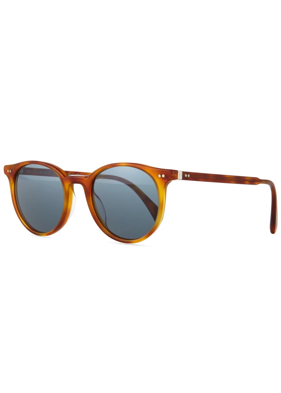 Oliver Peoples Delray Sun 48 Photochromic Sunglasses, Blonde Tortoise -  Bergdorf Goodman