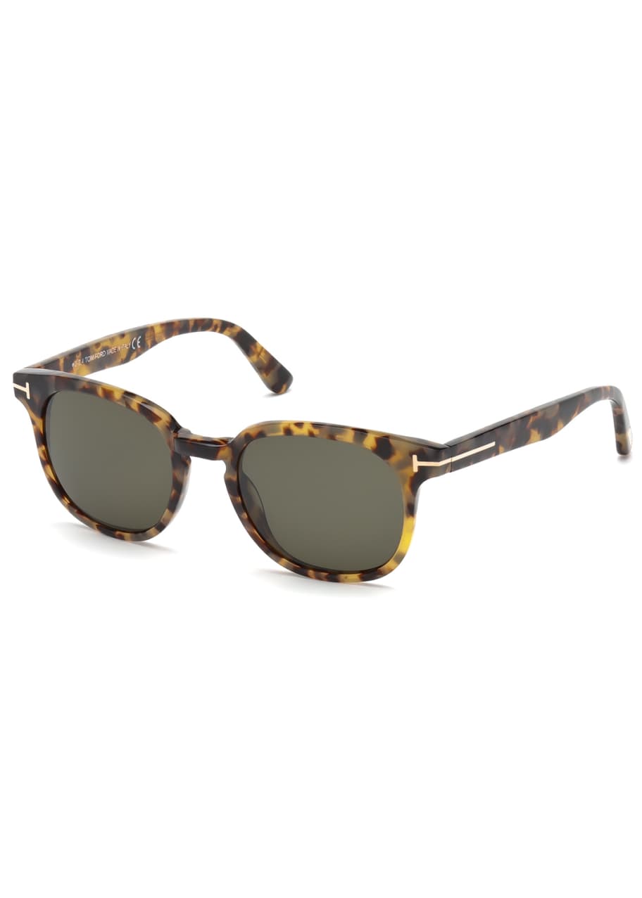 TOM FORD Frank Shiny Havana Sunglasses Brown Bergdorf Goodman