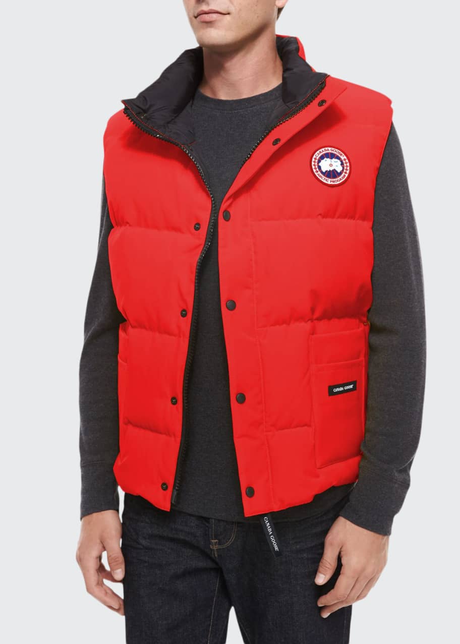 websted Junior kost Canada Goose Freestyle Down Puffer Vest, Red - Bergdorf Goodman
