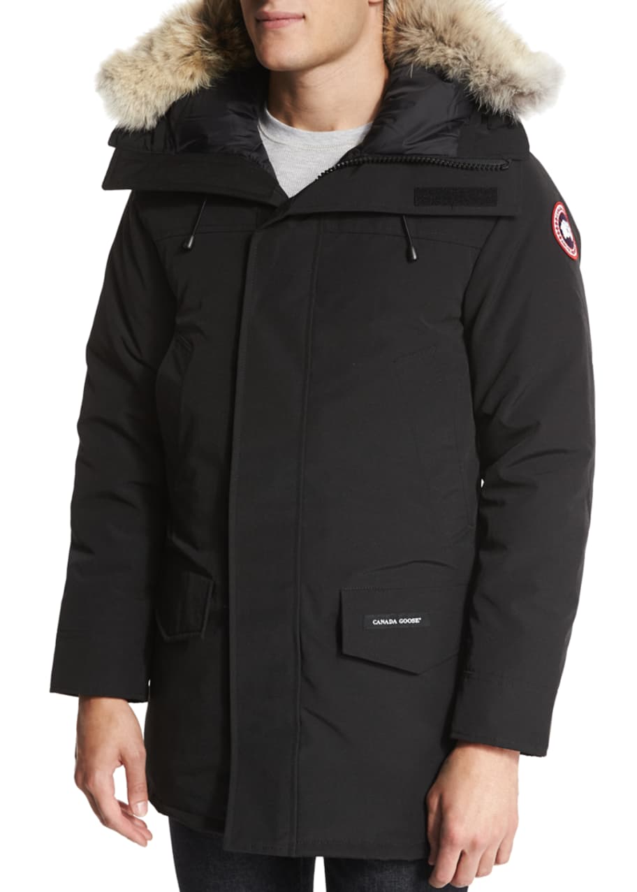 Canada goose langford parka with fur hood on sale