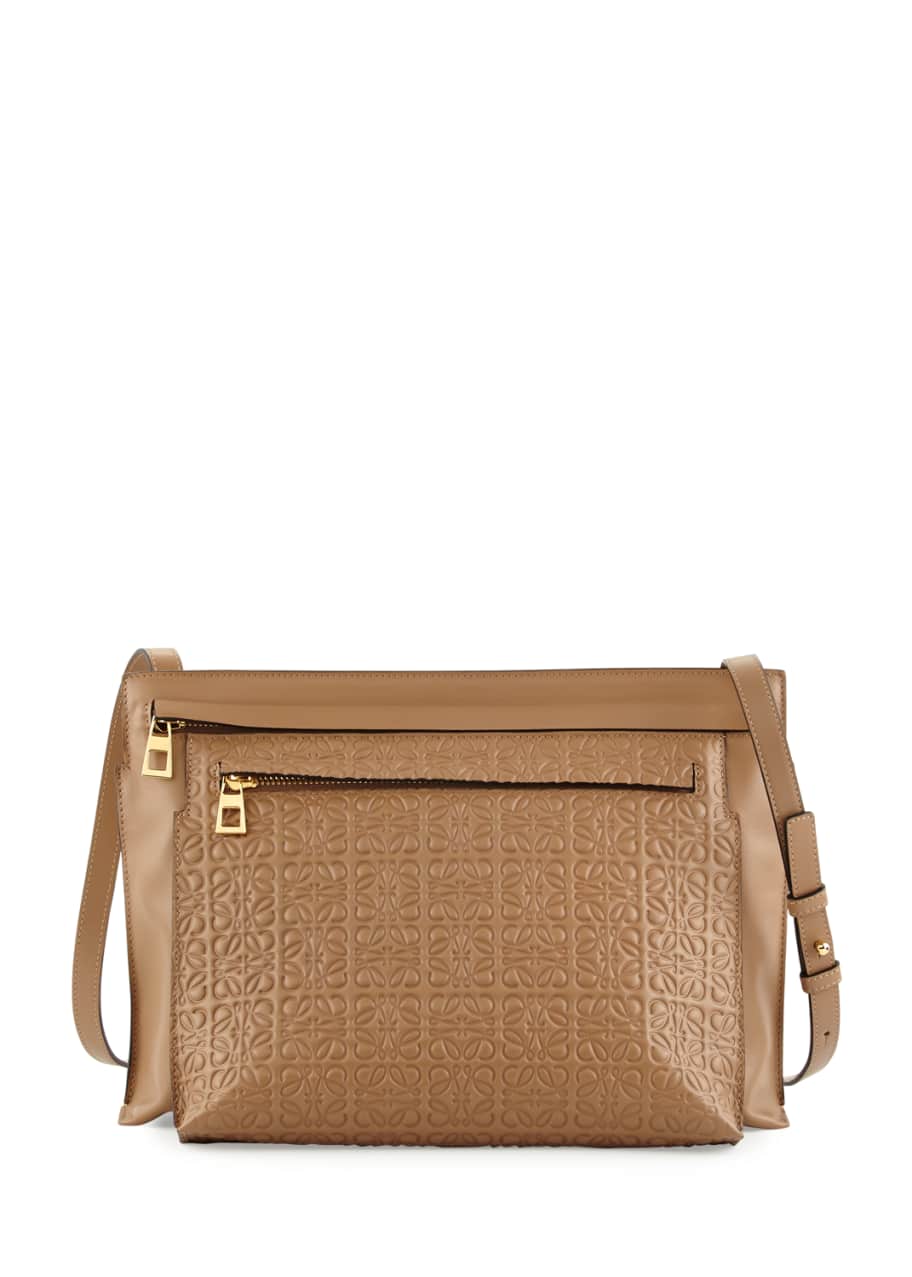 Double pouch crossbody bag hot sale