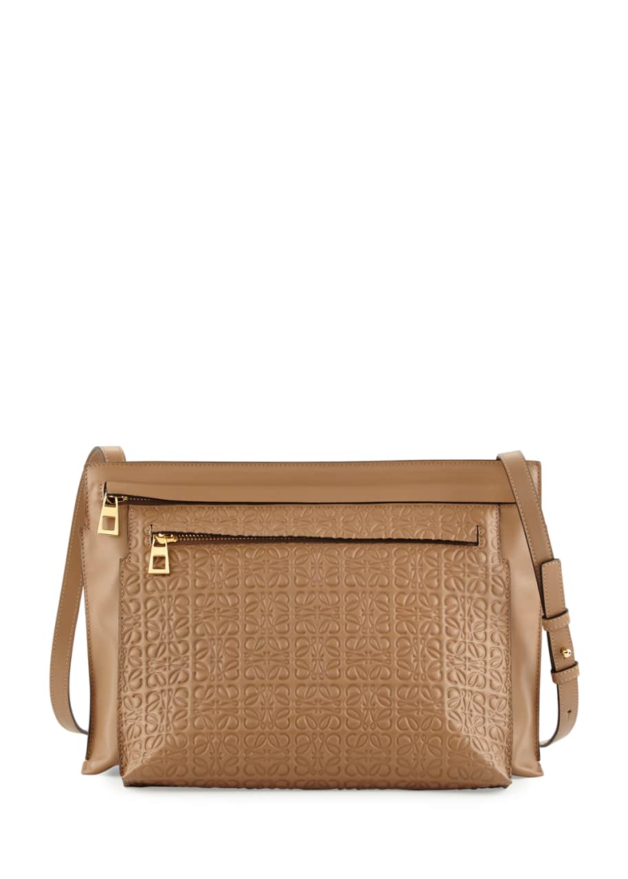 Double Pouch Cross Body Bag