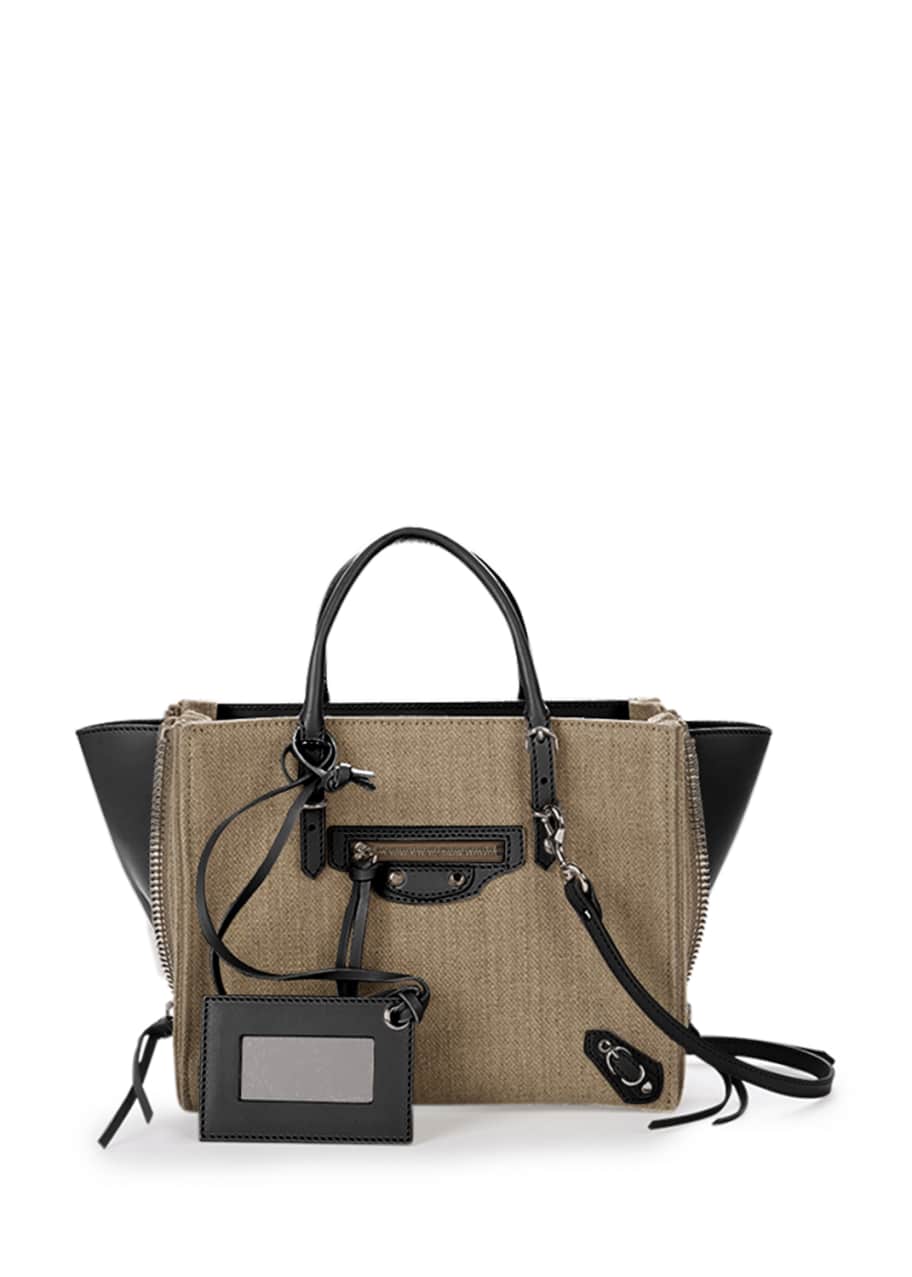 Balenciaga linen bag top