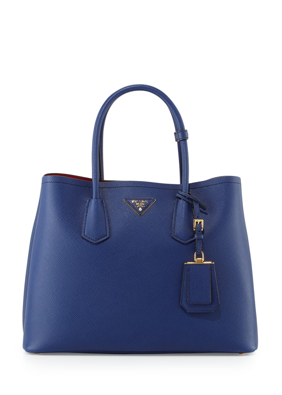 Prada bluette saffiano new arrivals