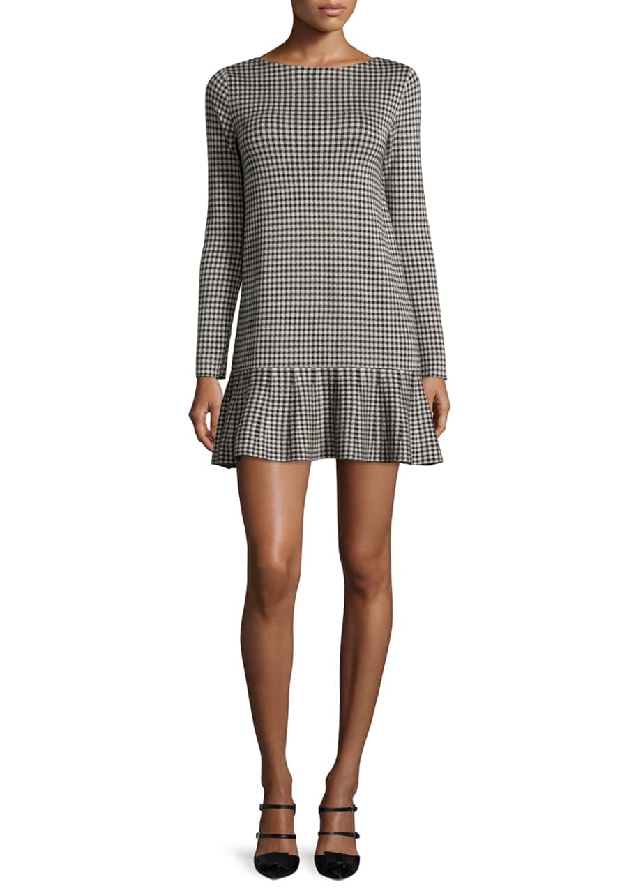 Valentino long sale sleeve dress
