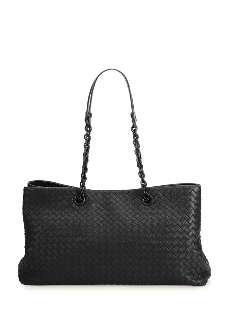 bottega veneta black chain bag