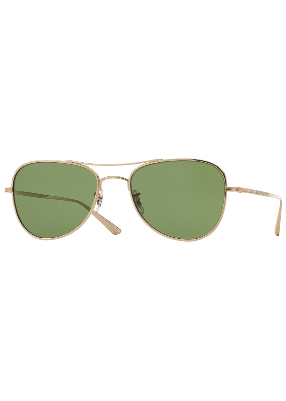 Oliver Peoples The Row Executive Suite Photochromic Aviator