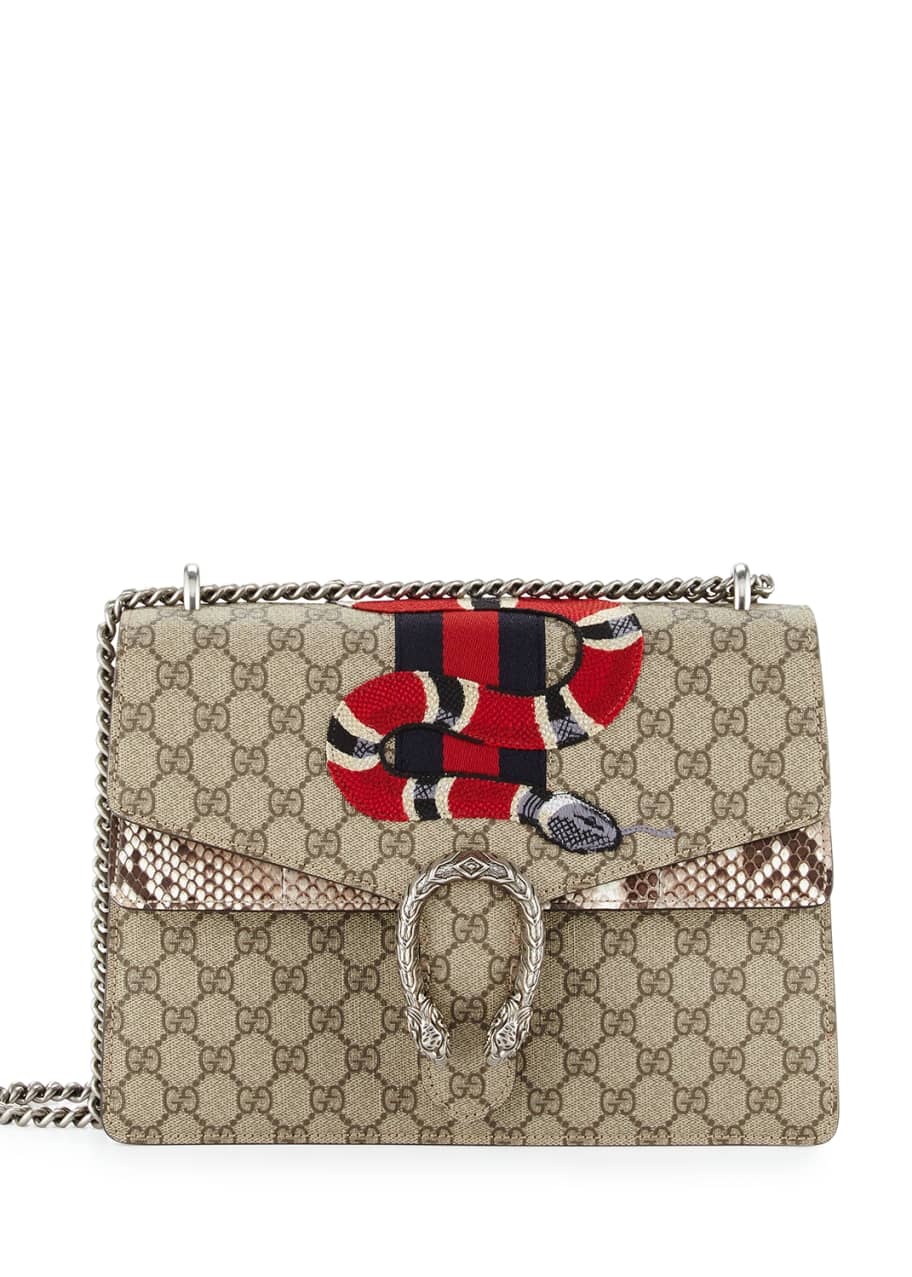 Gucci snake shoulder bag discount